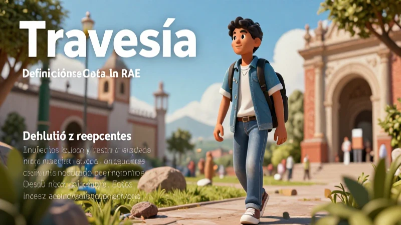 Travesía: Definición y concepto explicado en detalle 8 Significado y definición completa de Travesía
