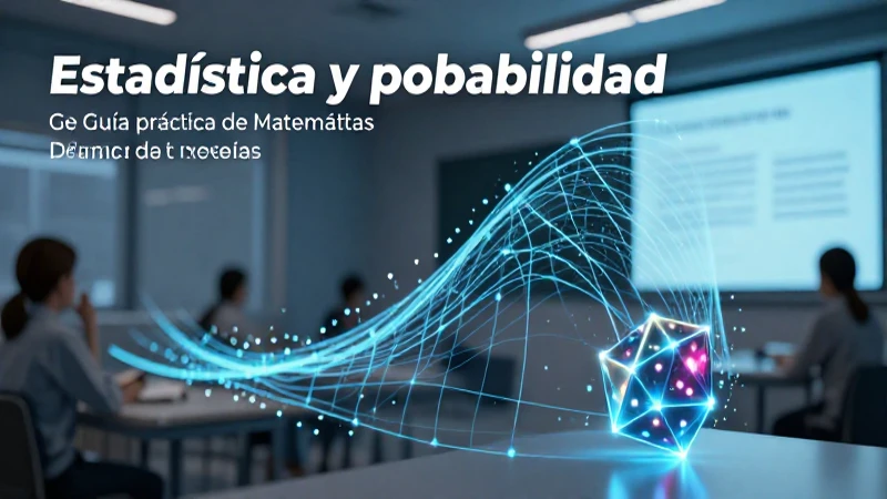 Matemáticas: Estadística, probabilidad y ejercicios prácticos