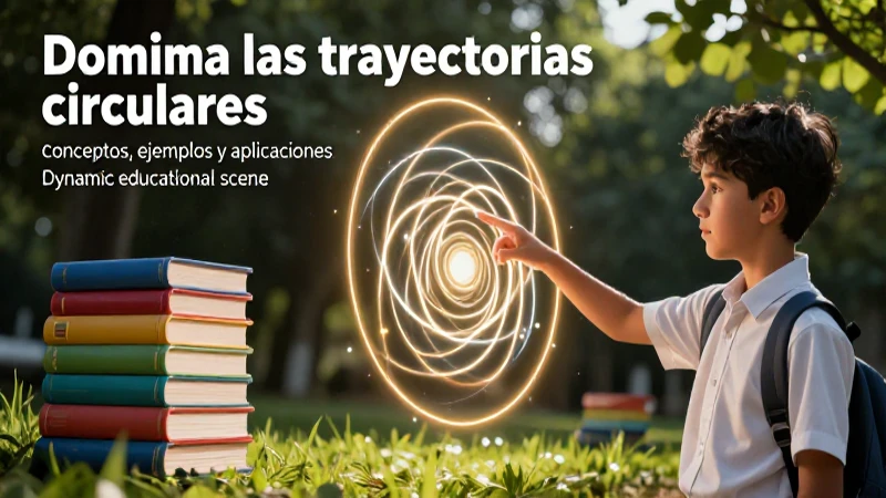 Referencia visual sobre trayectorias circulares