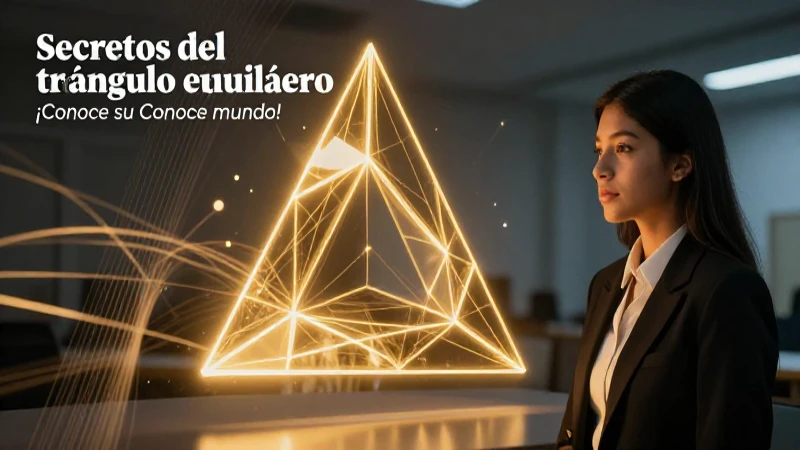 Secretos del triángulo equilátero: ¡Conoce su Conoce mundo! 6 Geometría dorada: estudio académico visual