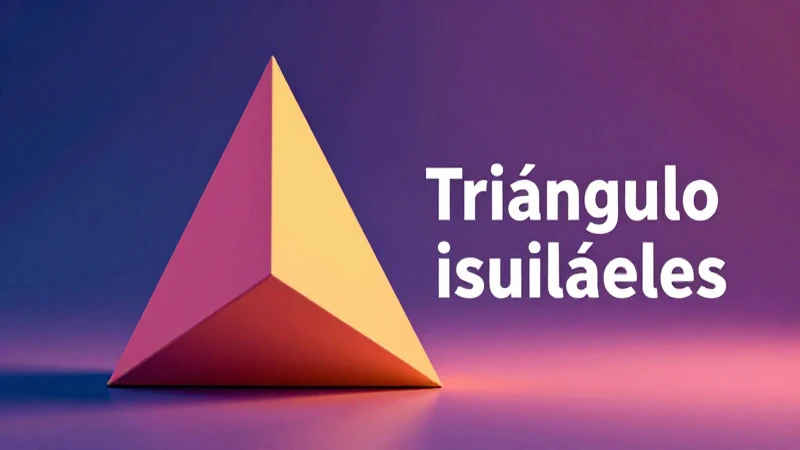Triángulo equilátero vs triángulo isósceles: aprende sus diferencias 3 Diferencia entre triángulos isósceles y equiláteros