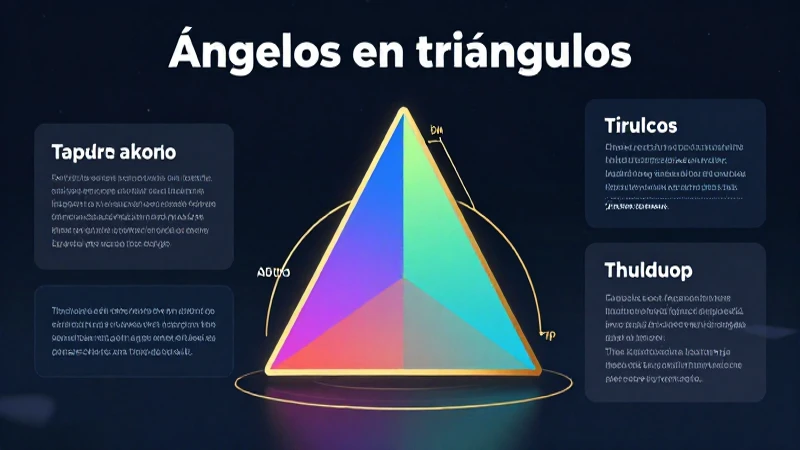 Ángulos en triángulos: tipos, propiedades y cálculos 4 Cálculos de ángulos en triángulos