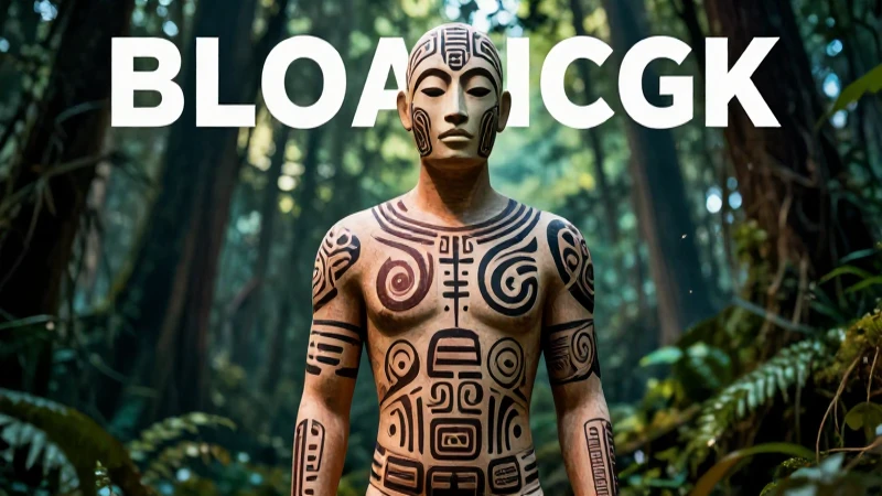Tribal: Definición, características y concepto tribal 3 Figuras tribales vibrantes en bosque cinematográfico
