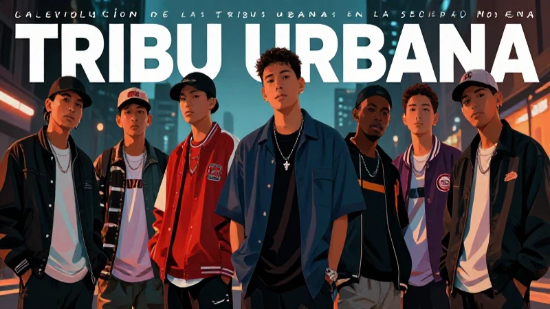 Jóvenes urbanos y sus tribus modernas