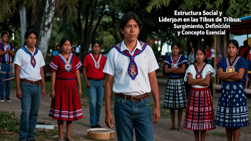 Tribus: Surgimiento, Definición y Concepto Esencial 4 Liderazgo y estructura en comunidades indígenas mexicanas
