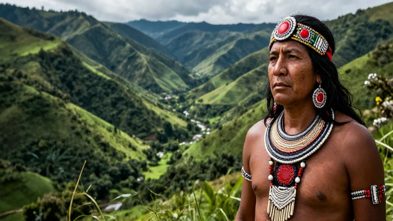 Tribus: Surgimiento, Definición y Concepto Esencial 3 Líder tribal neolítico, ilustración detallada