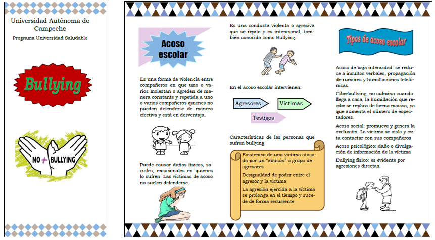 Tríptico de la Violencia Escolar: Prevención y Conciencia 2 triptico de la violencia escolar prevencion y conciencia