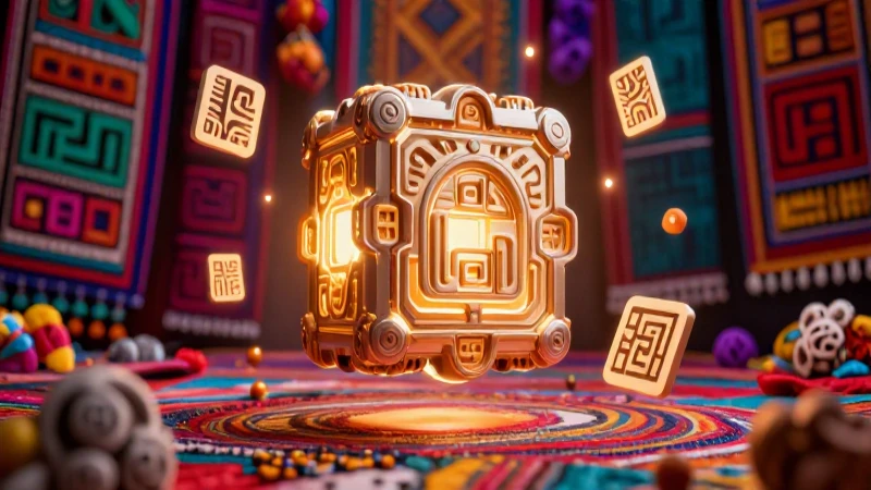 Ilustración vibrante de conocimiento y cultura mexicana