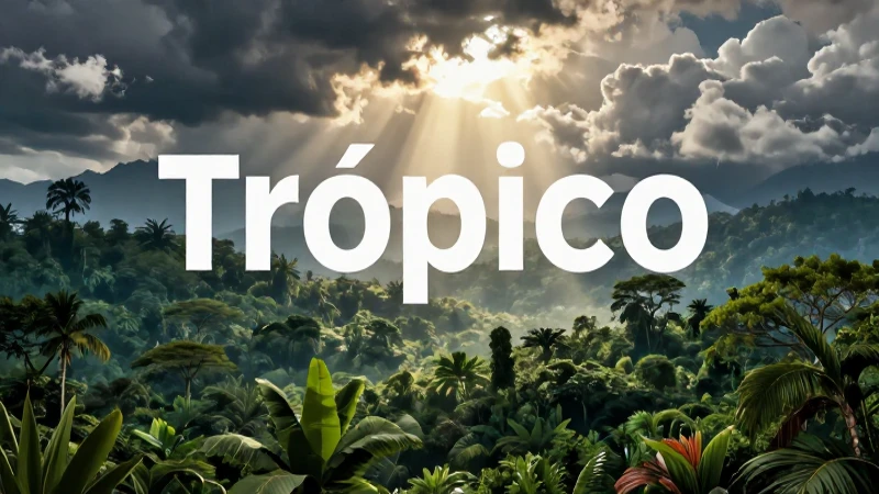 Los trópicos definen el clima tropical