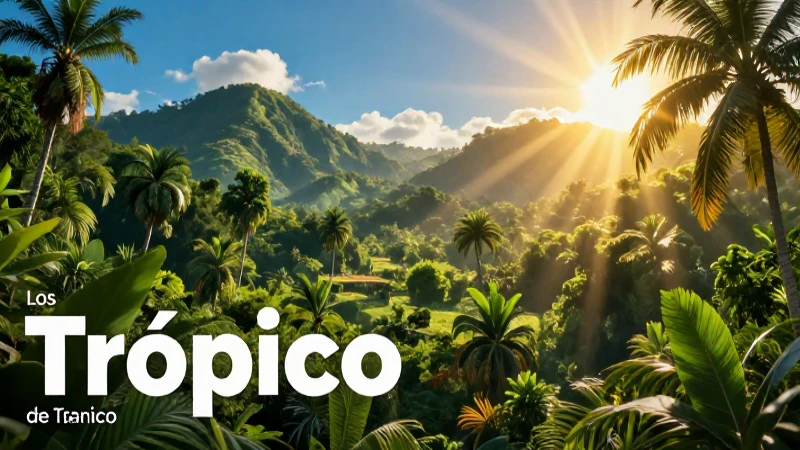 Definición geográfica de los trópicos ilustrada
