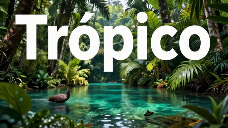 Naturaleza tropical: vida y ecosistemas
