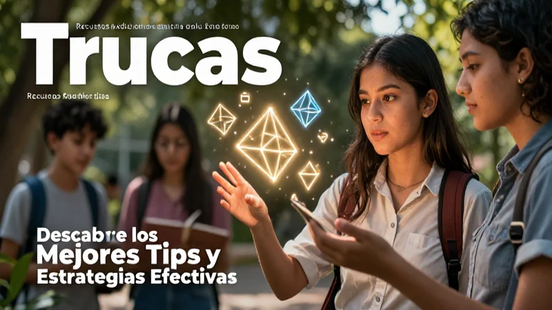 Trucas: Descubre los Mejores Tips y Estrategias Efectivas 6 Ilustración didáctica sobre estrategias educativas mexicanas