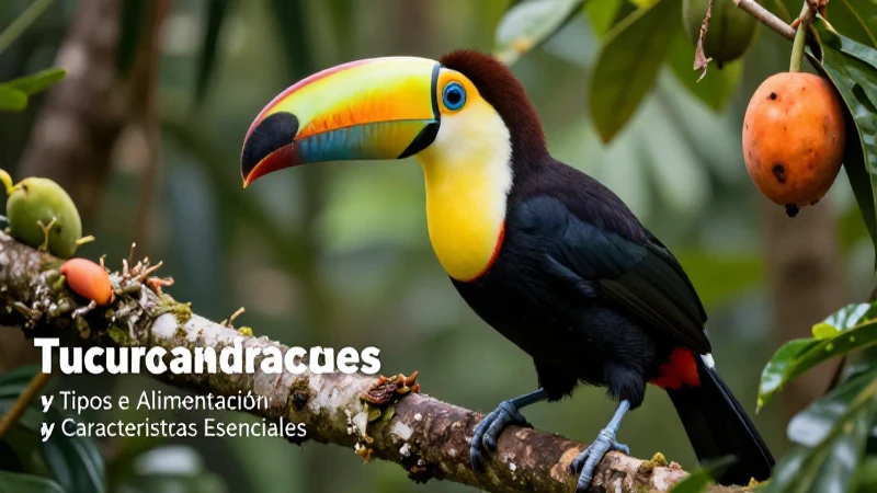 Tucán: Tipos, Alimentación y Características Esenciales 8 Tucanes: especies, tipos y realismo tropical