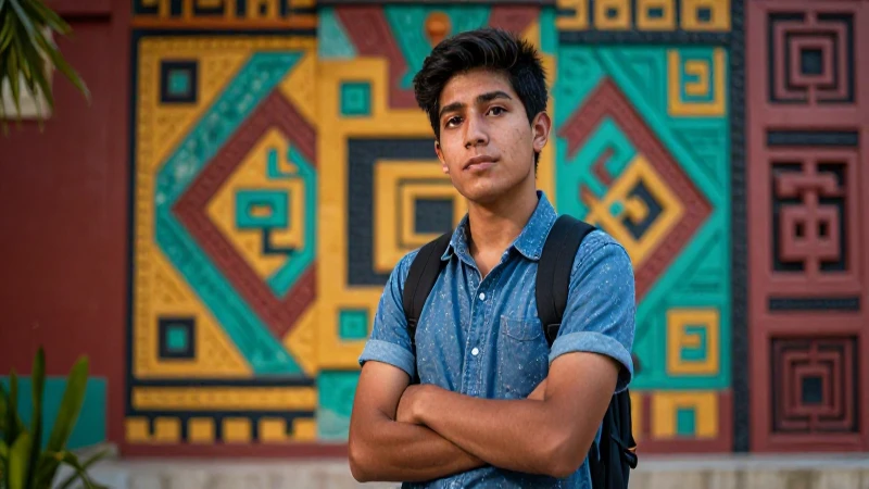 Estudiante mexicano explora patrones mesoamericanos