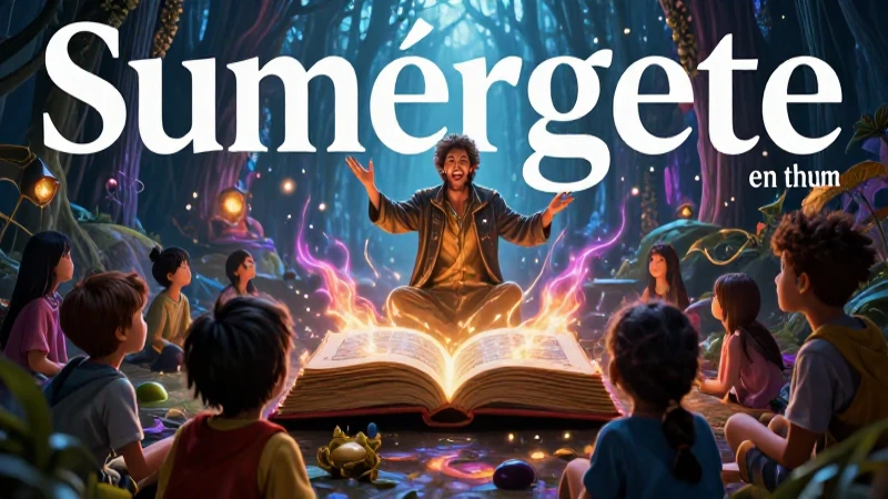 Magia narrativa en un mundo de fantasía