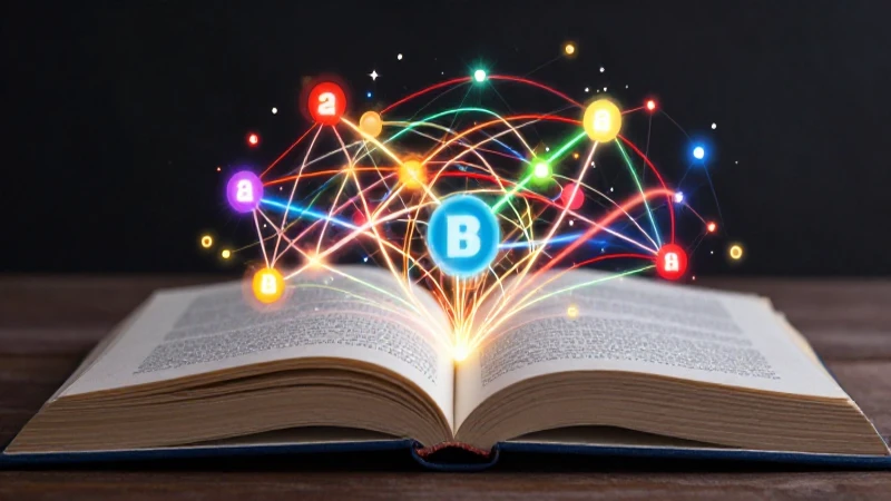 Conocimiento vibrante en libro estilizado mexicano