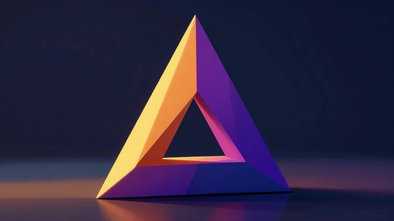Un triángulo isósceles: puede tener un ángulo obtuso 8 Ilustración geométrica conceptual y dramática