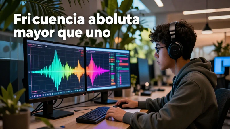 Frecuencia absoluta mayor que uno: cómo expresarla 10 Revista educativa con visualización de datos