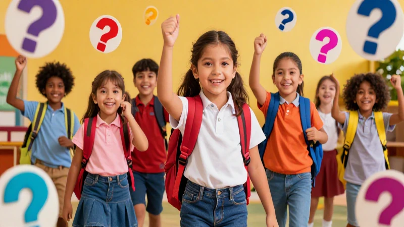 100 Ejemplos de Adivinanzas: Diversión y Soluciones 5 Ilustración vibrante de niños mexicanos alegres
