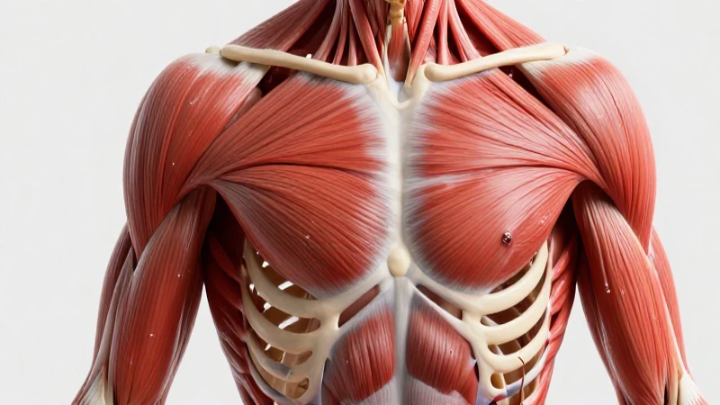 Anatomía: Conexión de huesos y músculos