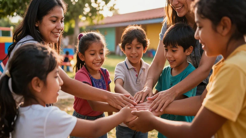 UNICEF en Guatemala: Funciones y Objetivos Clave Explicados 4 Niños felices aprendiendo en Guatemala