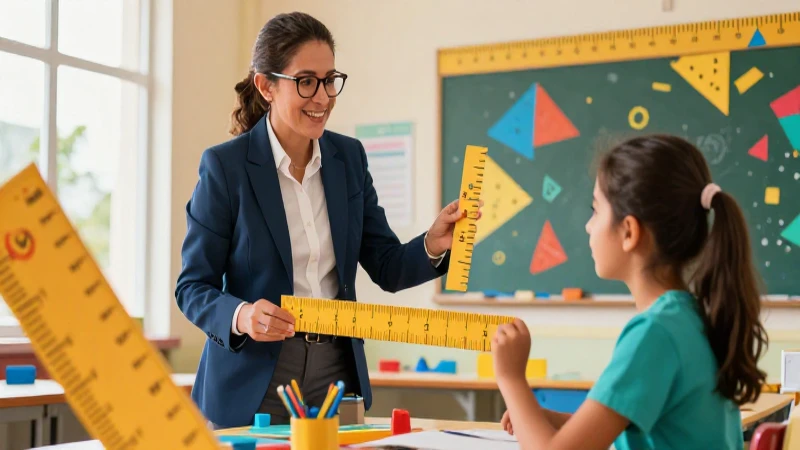 Educador mexicano y alumno con vibrante estética educativa