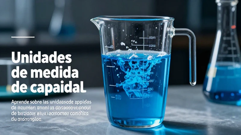 Ilustración educativa de unidades de medida