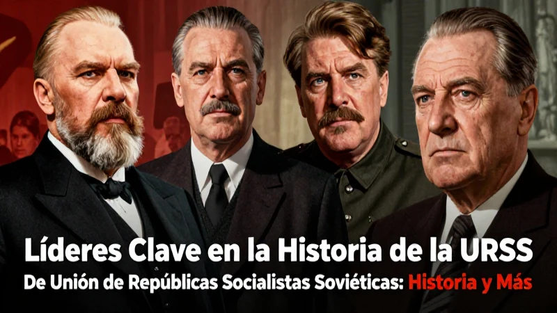 Unión de Repúblicas Socialistas Soviéticas: Historia y Más 4 Lenin, Stalin y Gorbachov: líderes de la URSS