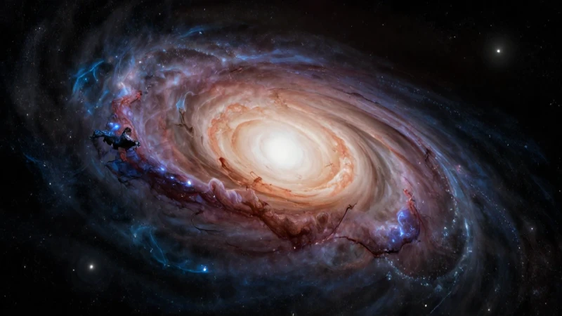 Vórtice de entropía cósmica y galaxia moribunda