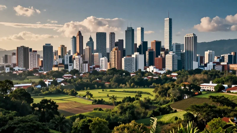 Urbano y rural, un contraste vibrante y natural