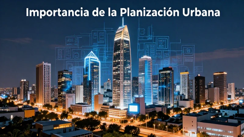 La planificación crea ciudades sostenibles