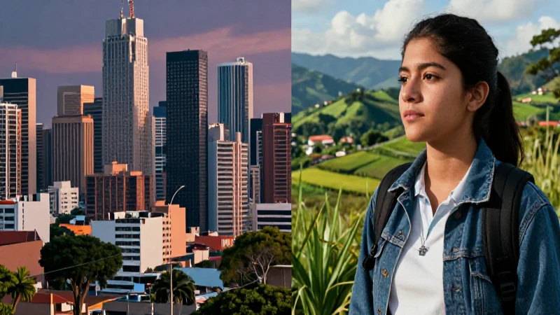 ¿Vida urbana o vida rural?
