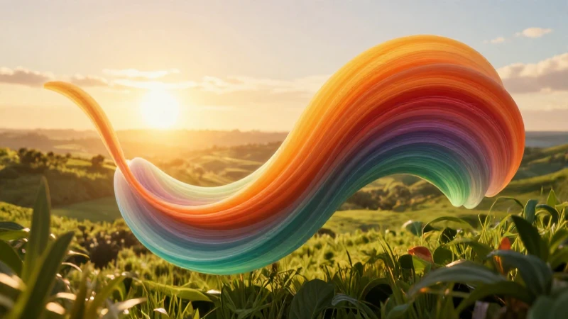 Qué significa utopía en el lenguaje coloquial actual 7 Ideal abstracto flotando sobre un paisaje exuberante al atardecer