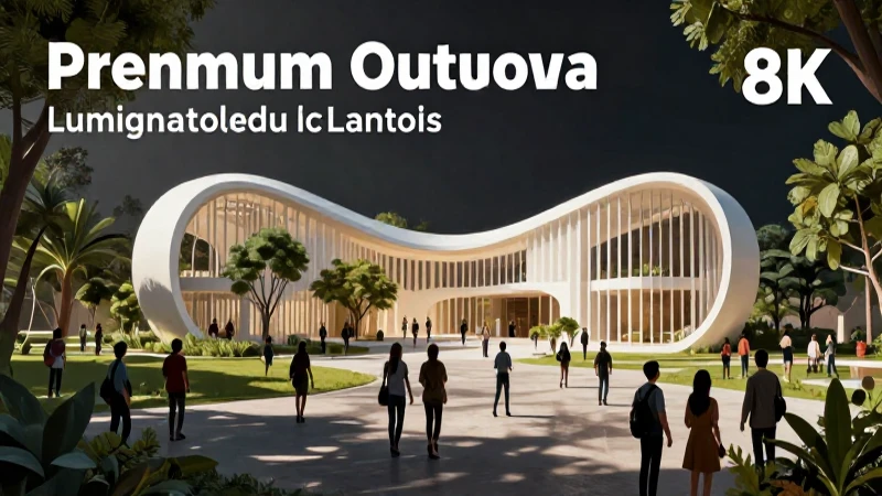 Ciudad utópica vibrante en estilo mexicano moderno