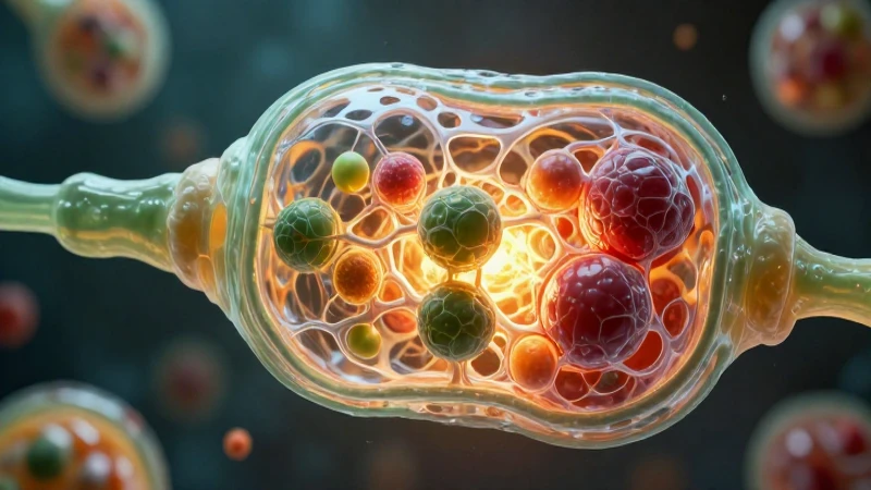 Vacuola gigante en 3D con energía biológica