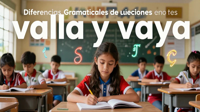 Cuáles son las diferencias entre valla y vaya en español 7 Clase moderna explica valla y vaya