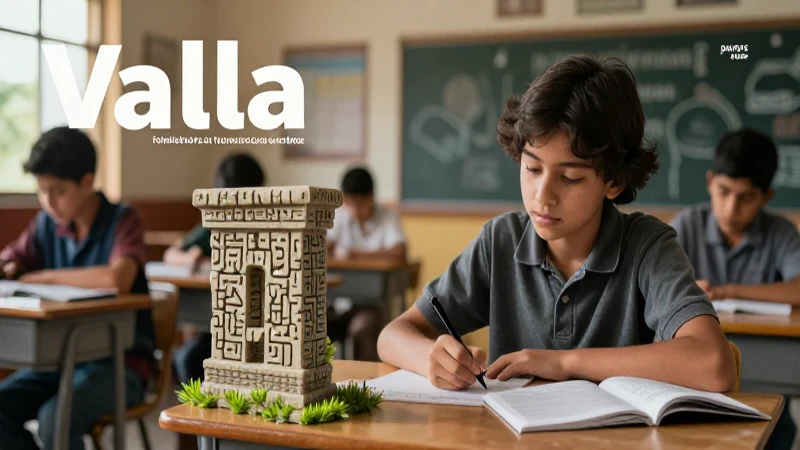 Ilustración educativa de origen lingüístico
