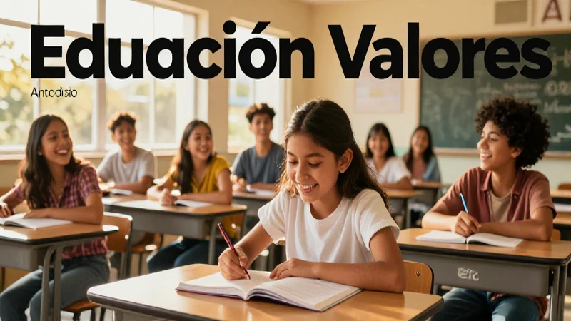 Clase mexicana moderna fomenta valores inspiradores