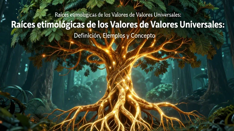 Raíces de valores universales: definición y concepto