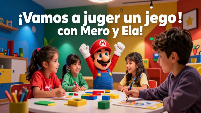 Juego educativo con Mario y Ela