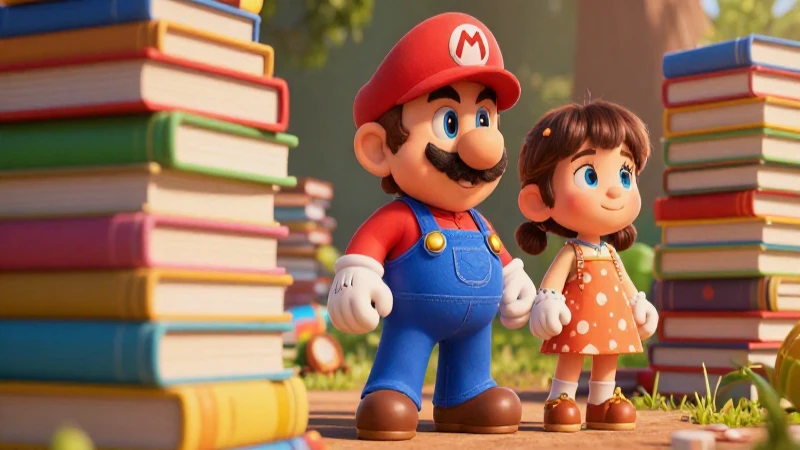 Listos para jugar con Mario y Ela en el capítulo 10 4 Mario y Ela en un vibrante libro colorido