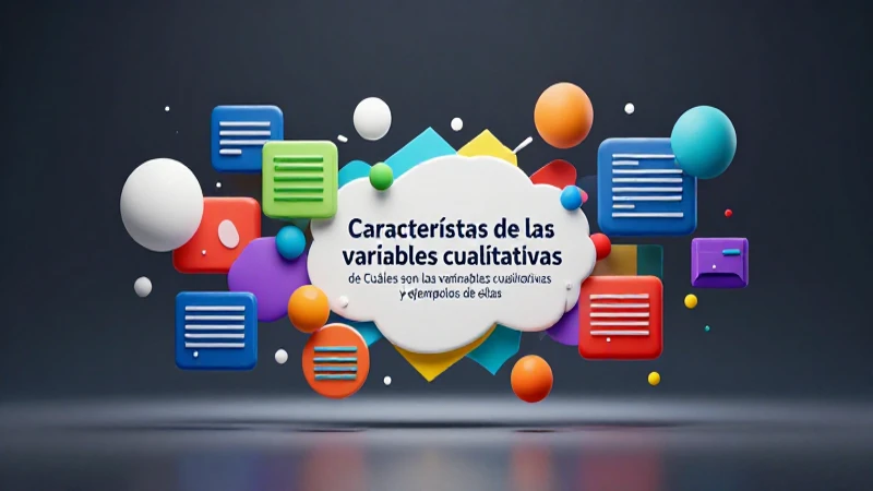 Cuáles son las variables cualitativas y ejemplos de ellas 3 Variables cualitativas: Conceptos y ejemplos visuales