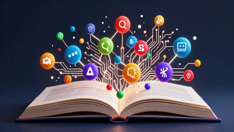 Red de conocimiento digital y educativo moderno