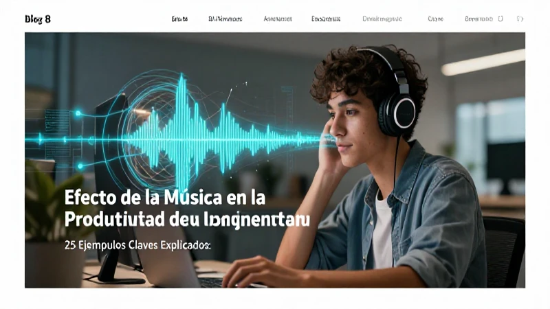 Variables Independientes: 25 Ejemplos Clave Explicados 8 Diseño educativo: música y productividad