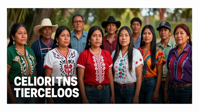 Variedad de lenguaje: Explorando la diversidad lingüística 4 Comunidad indígena mexicana vibrante y cultural