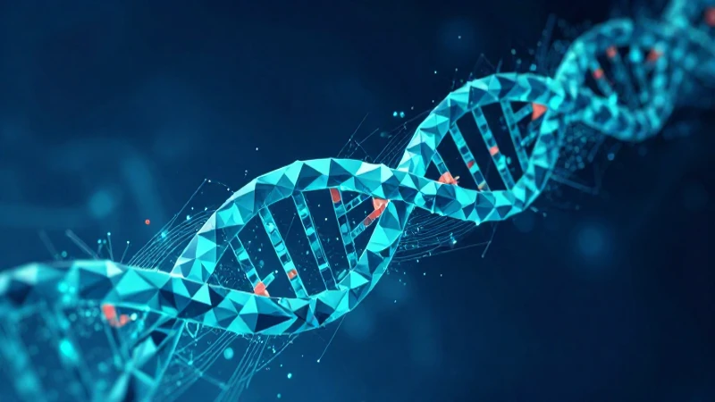 Diseño vibrante: geometría digital y ADN