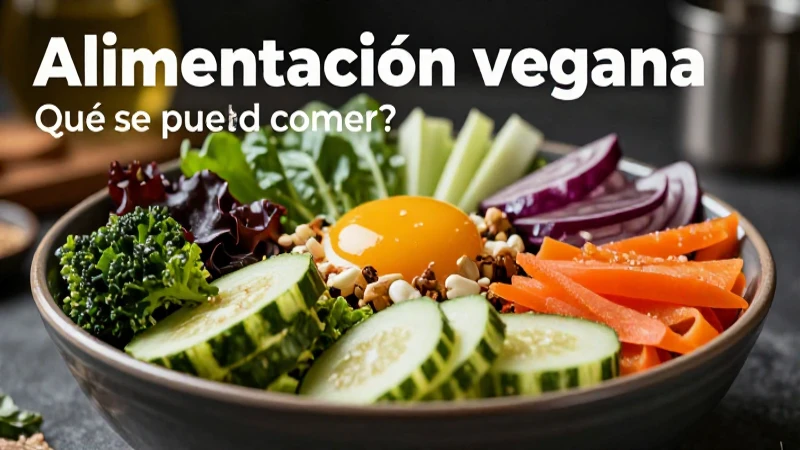 Guía visual de comida vegana: Definición y recetas