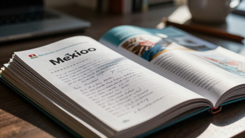 Libros de estudio mexicanos, estilo editorial moderno y vibrante