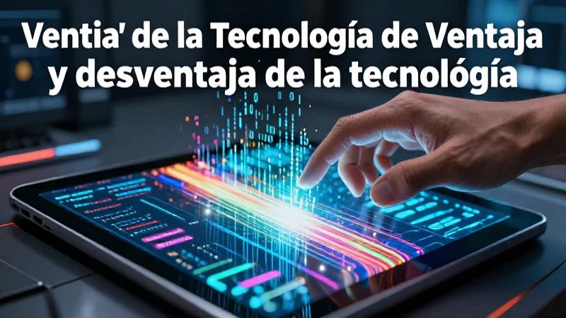 Análisis de la tecnología: ventajas y desventajas