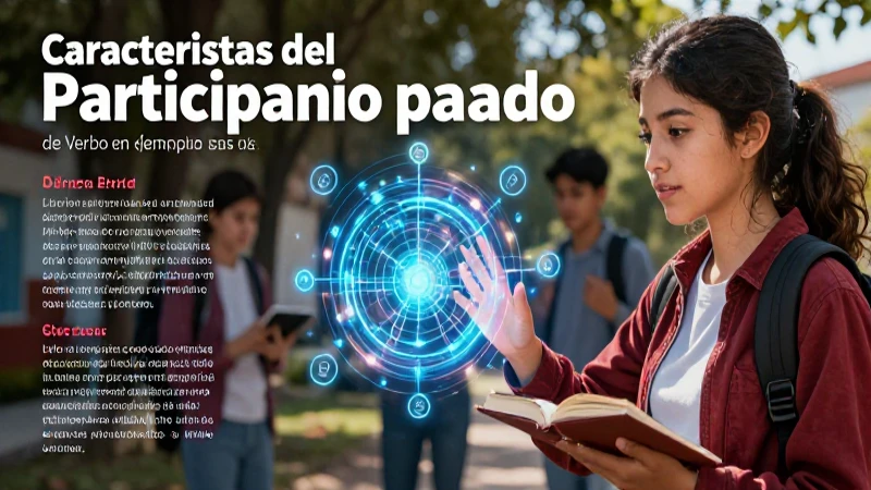 Verbo en participio pasado: 50 ejemplos y sus usos 3 Ilustración gramatical mexicana sobre participios